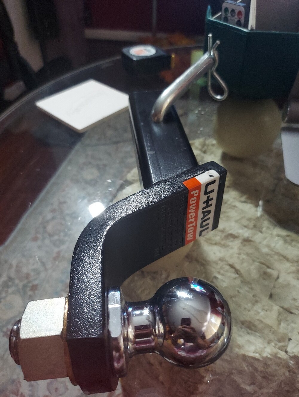 U-Haul PowerTow Trailer Hitch Ball Mount ClassIII 2” Receiver 2-1/4” Drop 7500lb
